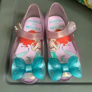 Mini Melissa little mermaid sandals